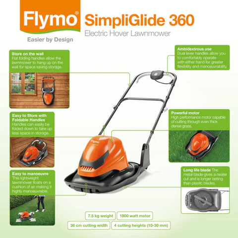 Flymo lightweight deals mower