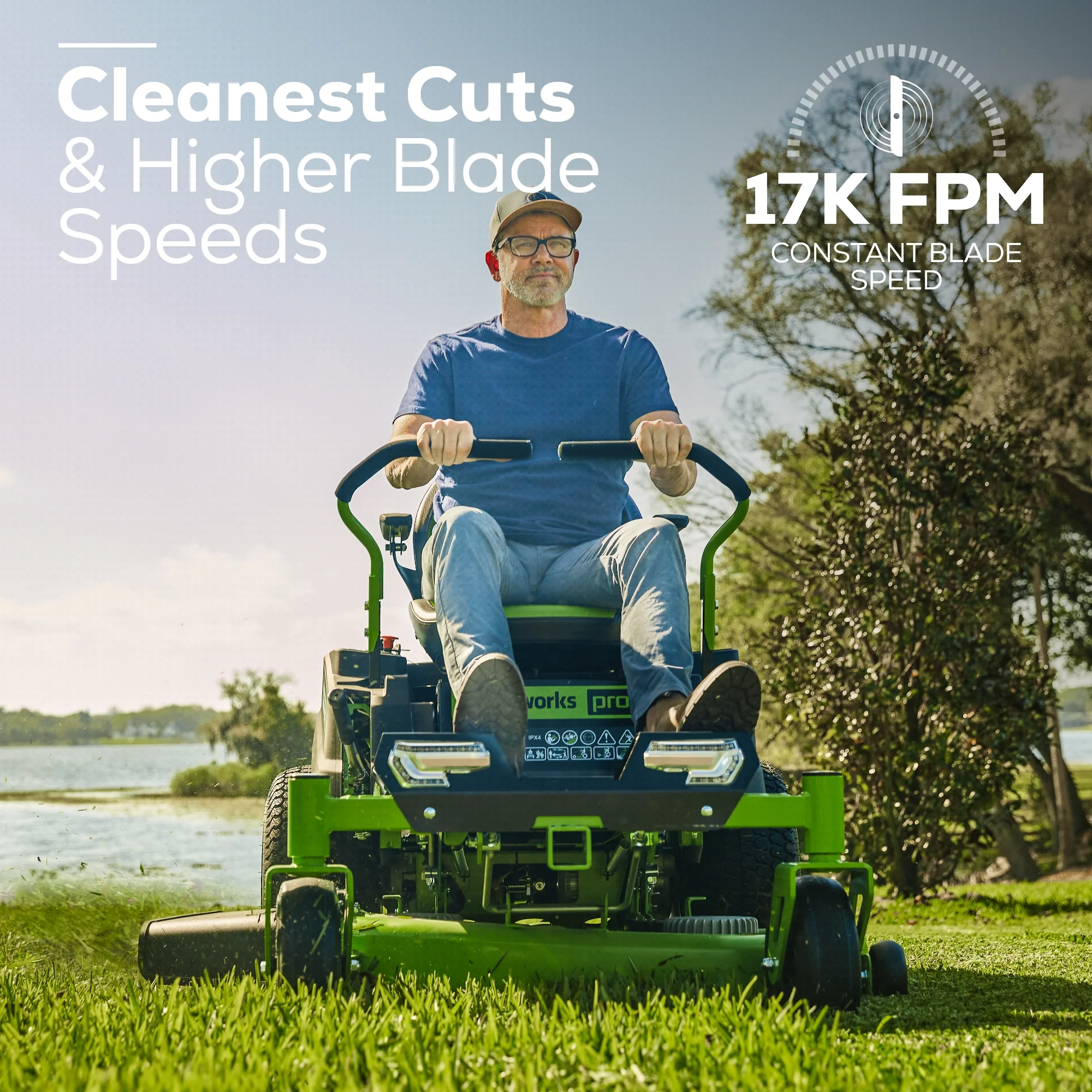 Greenworks Highlights New Zero-Turn Mower From: Greenworks Commercial