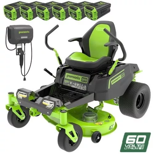 Greenworks 60V 42” Electric CrossoverZ Zero Turn Mower