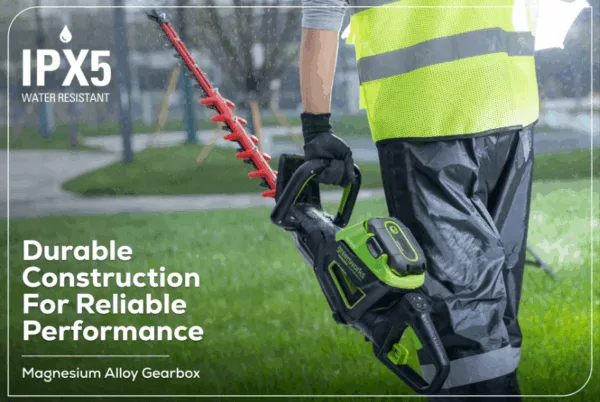 Greenworks 82V 24" Hedge Trimmer - Image 6