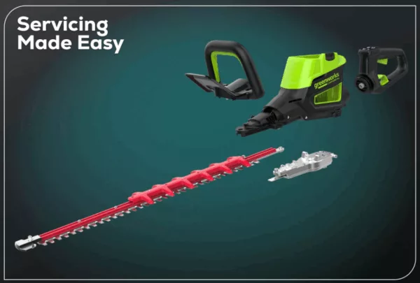 Greenworks 82V 24" Hedge Trimmer - Image 2