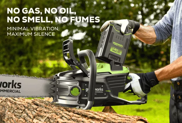 Greenworks 82V 3.6kW Chainsaw - Image 13