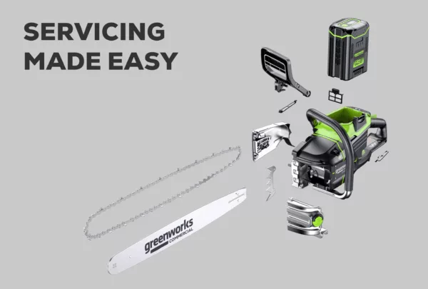 Greenworks 82V 3.6kW Chainsaw - Image 14