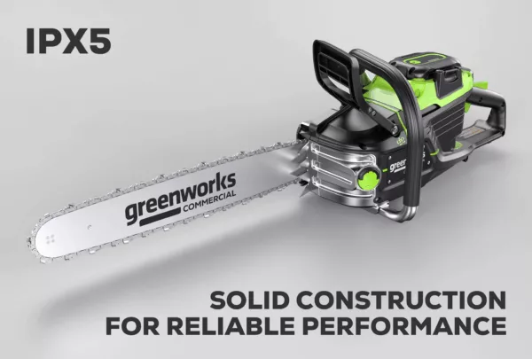 Greenworks 82V 3.6kW Chainsaw - Image 5