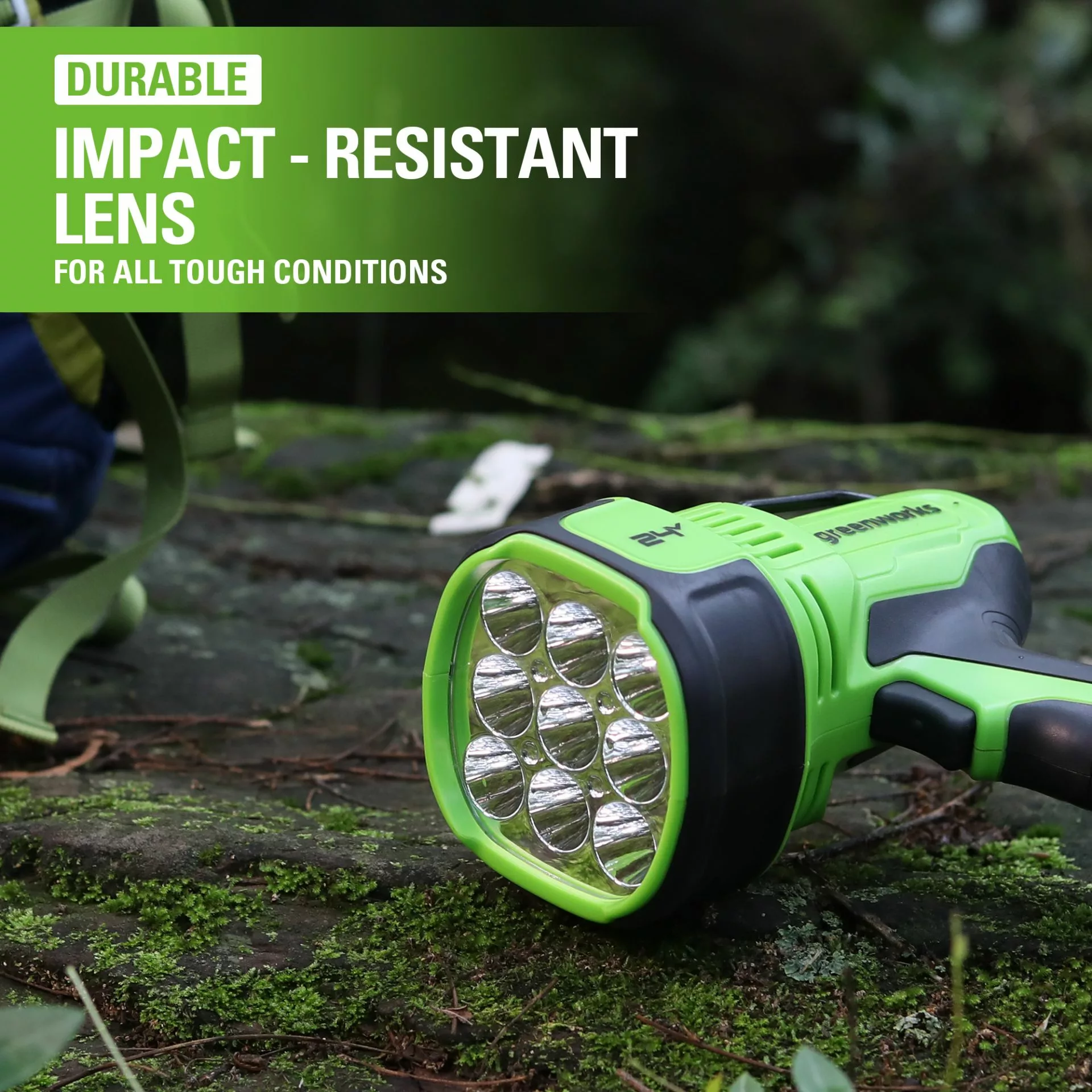 Greenworks 24V Spotlight - Image 4